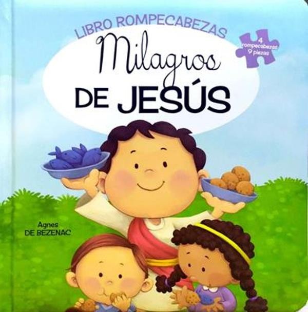 Libro rompecabezas Milagros de Jesús 