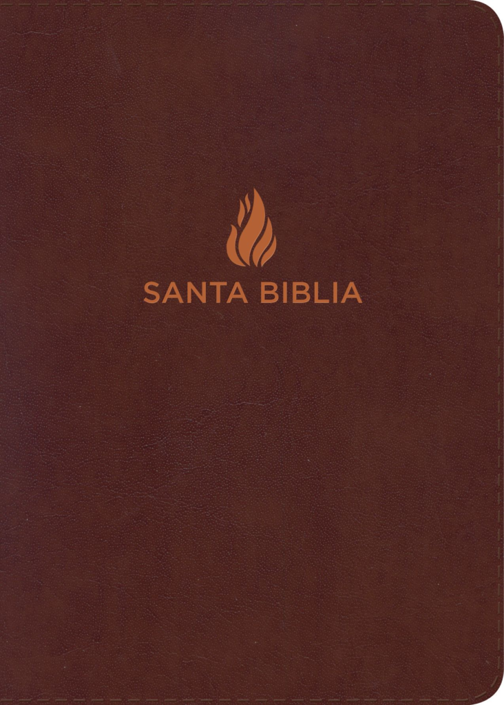 Biblia RVR 1960 Letra Gigante índice piel fabricada marrón