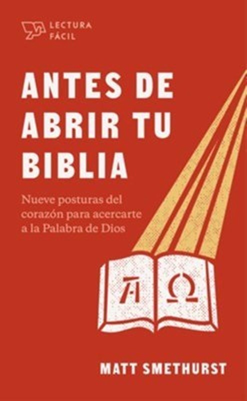 Antes de abrir tu Biblia en Librería Alfa y Omega Antes de abrir tu Biblia en Librería Alfa y Omega