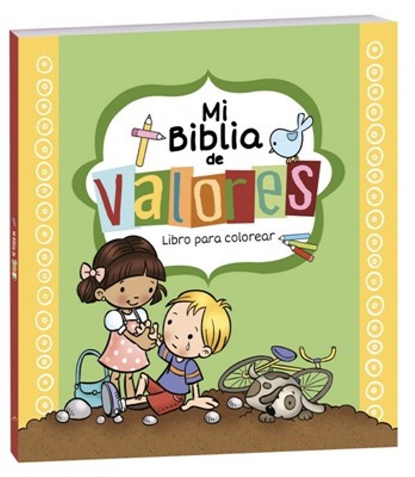 Mi Biblia de valores libro de colorear 
