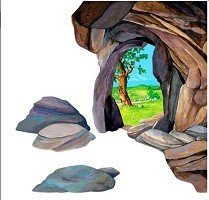 Cueva pequeña Betty Lukens 41 x 61 cm 