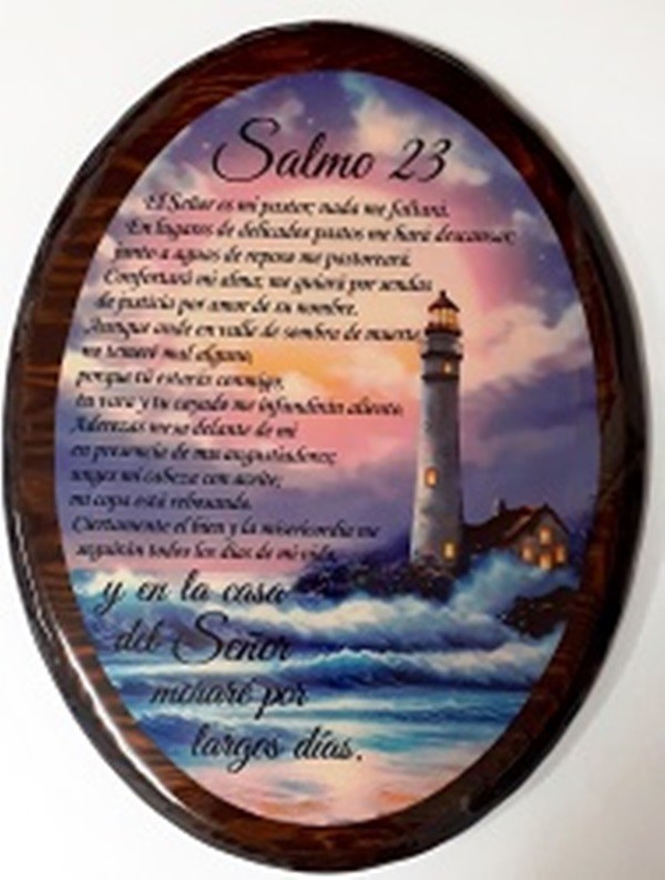 cuadro  salmo 23