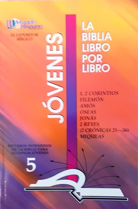 Biblia libro por libroa y 2 Corintios Filemón Amós Oseas Jonás 2 reyes 2 crónicas 21 al 36 Miqueas  jóvenes