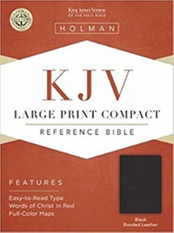 Biblia KJV Large print compact Leather 