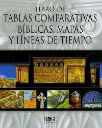Libro de tablas comparativas bíblicas mapas y líneas de tiempo