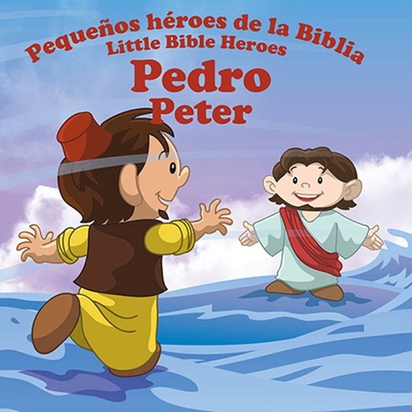 Pedro serie héroes de la biblia bilingüe 