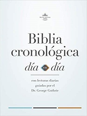 Biblia cronológica día por día RVR 1960  Tapa dura