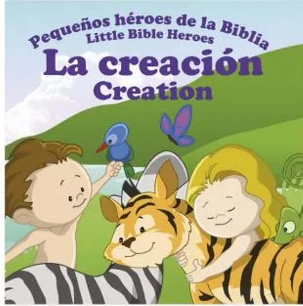 La creación serie héroes de la biblia bilingüe