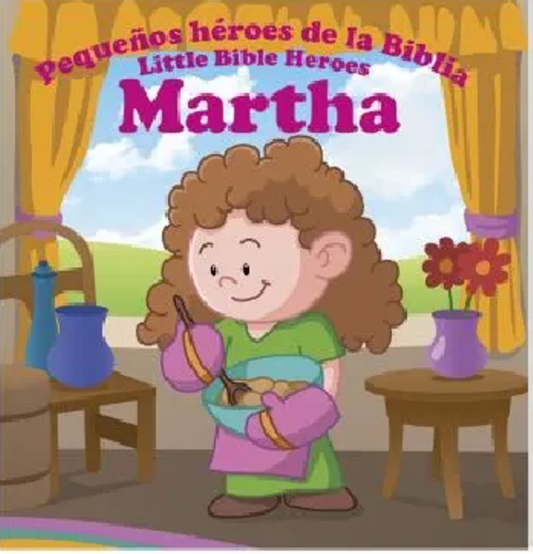 Marta serie héroes de la biblia bilingüe 