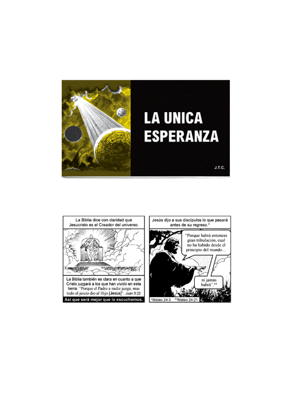 unica esperanza 